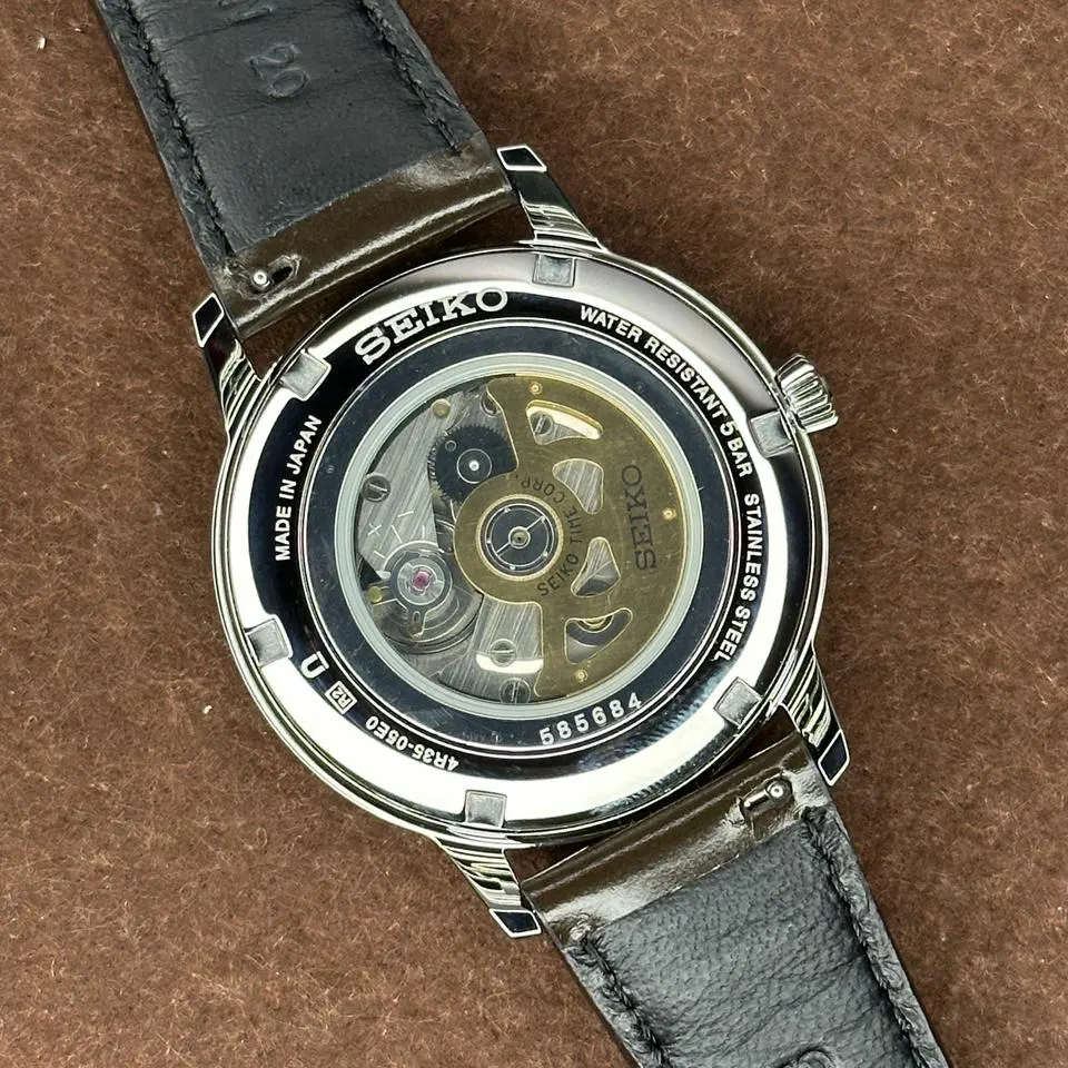 Seiko Presage Cocktail Time 'The Irish Coffee' Men's Watch- SRPJ17J1